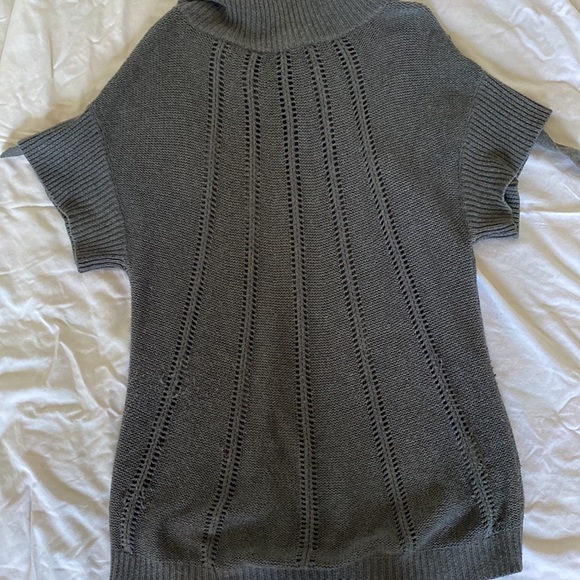 Oversized sweater with collar - Picture 4 of 4